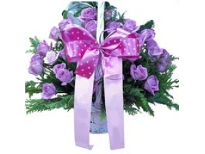 Symbol For Love - 18 Stems Basket